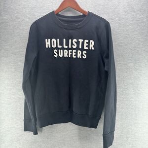 HOLLISTER - Men's Crew Neck Blue Surfer Pullover Sweater Size XL   (A51)